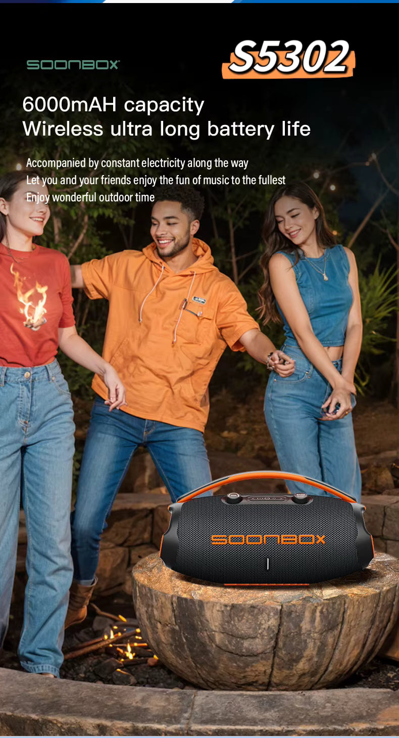 Soonbox S5302 RGB Wireless Outdoor Speaker Soonbox S5302 RGB Wireless Outdoor Speaker